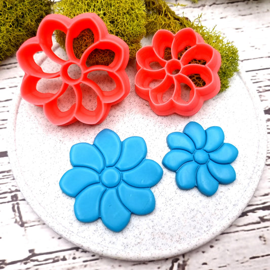 Flower Cutter #3 - Polymer Clay Cutters Plastic Cutters SweetyBijou   