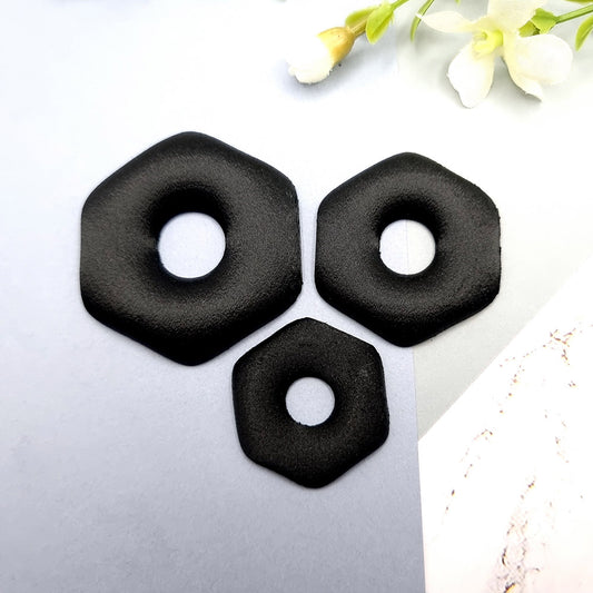 Geometric Blanks - Hexagon Central Donut