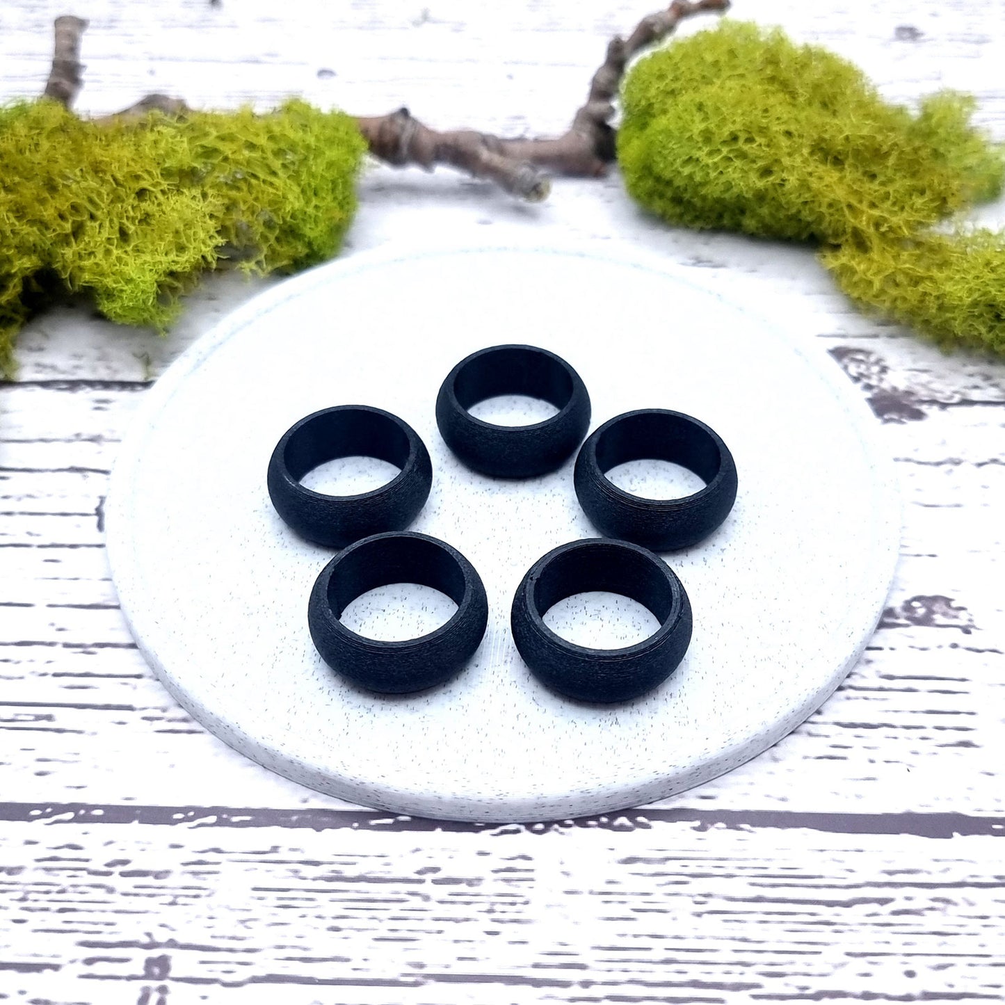 Convex Ring Blanks - Medium (10mm) Bakeable Blanks SweetyBijou   