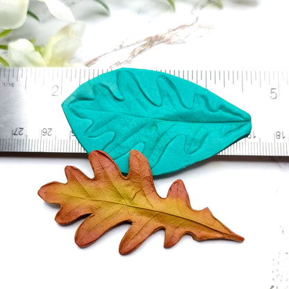 Natural Real Oak Leaf #5, 7cm Silicone Mold SweetyBijou   