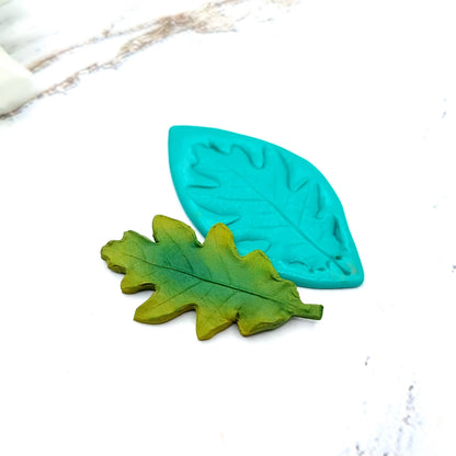 Natural Real Oak Leaf #6, 4cm Silicone Mold SweetyBijou   