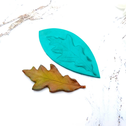 Natural Real Oak Leaf #7, 4cm Silicone Mold SweetyBijou   