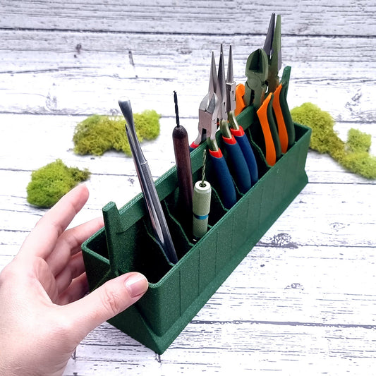 Ultimate Pliers Holder - Alpine Green Tools Organizer SweetyBijou   