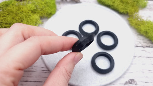 Sharp Convex Ring Blanks - Tiny (7.5mm)