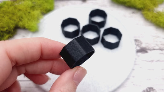 8-Sided Ring Blanks - Wide (12.5mm)