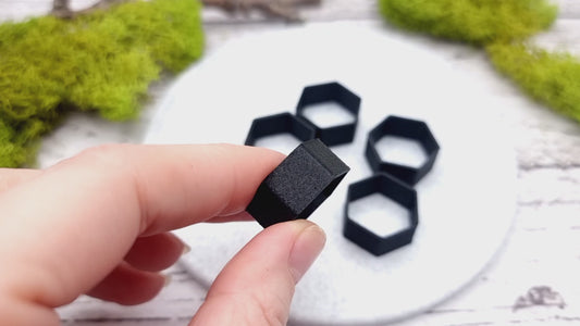 6-Sided Ring Blanks - Medium (10mm)
