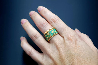 "Ancient Incas" Ring Ring SweetyBijou Jewelry   
