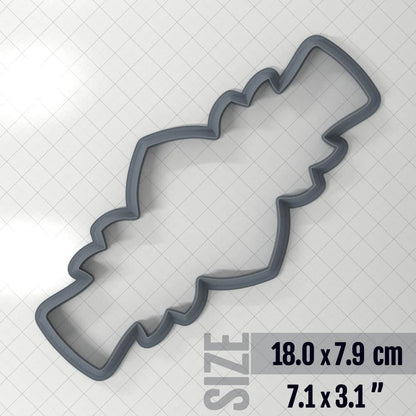 Bracelet #9 - Cutters Polymer Clay Plastic Cutters SweetyBijou 18.0 x 7.9 cm  