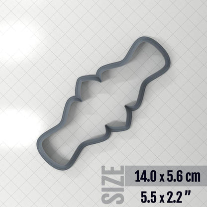 Bracelet #11 - Clay Cutter Plastic Cutters SweetyBijou 14.0 x 5.6 cm  