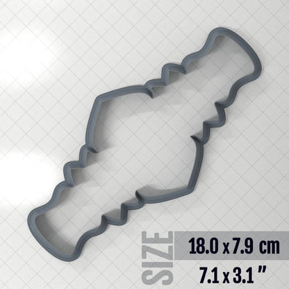 Bracelet #12 - Cutter for Polymer Clay Plastic Cutters SweetyBijou 18.0 x 7.9 cm  