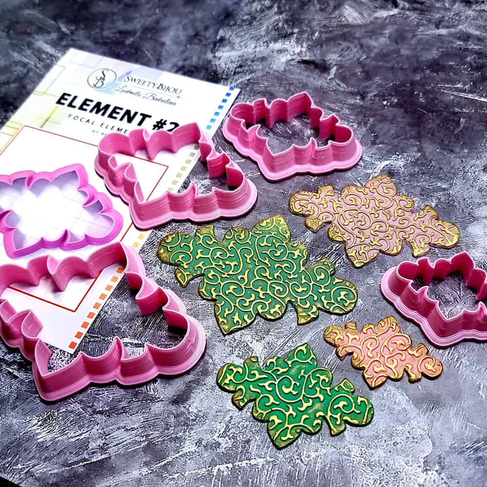 Scalloped Polymer Clay Cutters Plastic Cutters SweetyBijou   