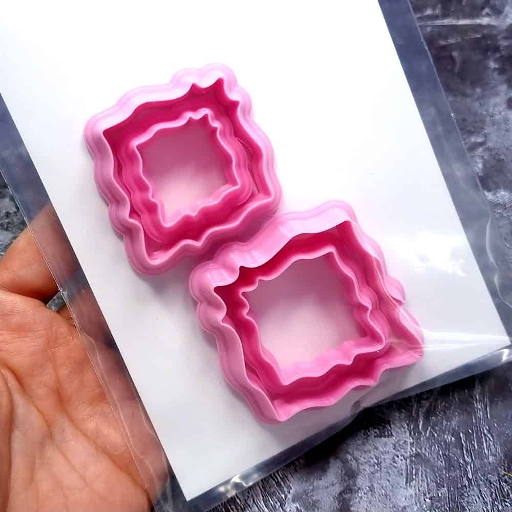 Abstract Petal Clay Cutters Plastic Cutters SweetyBijou   