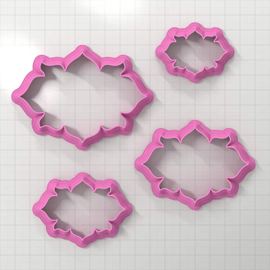 Floral Fantasy Clay Cutters Plastic Cutters SweetyBijou   