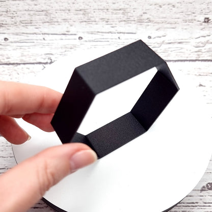 Hexagon Bracelet Blank - 2cm Bakeable Blanks SweetyBijou   