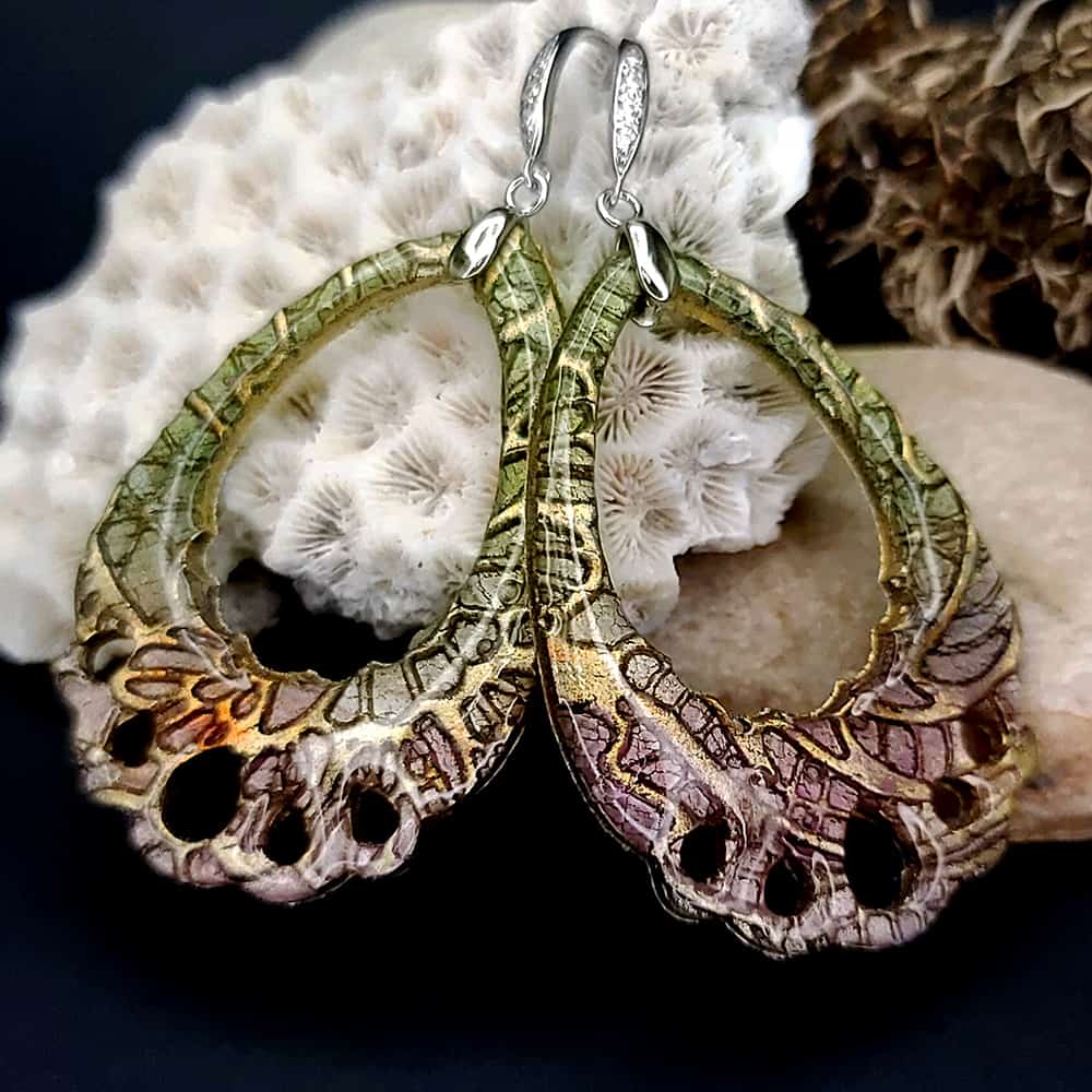 Romantic Earrings "Tender Lace" Earrings SweetyBijou Jewelry   