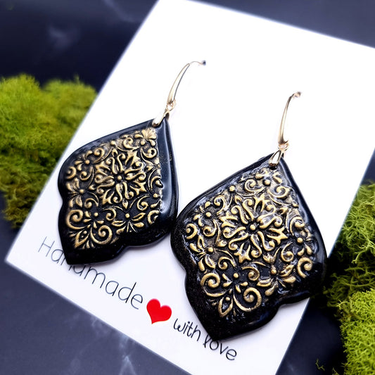 Baroque Elegance Earrings - Love-Inspired Gift Earrings SweetyBijou Jewelry   